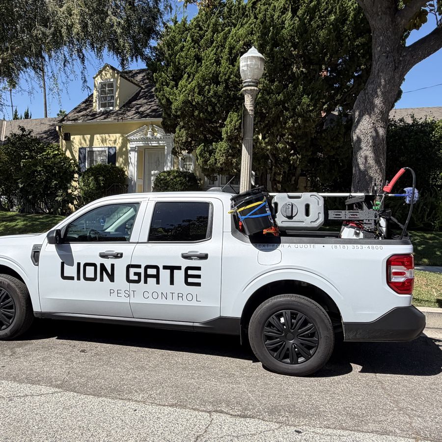 Lion Gate Pest Control service truck